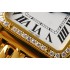 Panthère 27mm BVF 1:1 Best Edition YG White Dial Diamonds Bezel on YG Bracelet Ronda Quartz V2