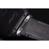 Santos de Cartier BVF 1:1 Best Edition Black Dial on SS/PVD SmartLinks Black Leather Strap MIYOTA 9015 V3