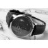 Pano matic Lunar AIF 1:1 Best Edition Black Dial on SS Black leather strap Cal.90-02