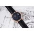 Pano matic Lunar AIF 1:1 Best Edition RG Black Dial on RG Black leather strap Cal.90-02