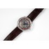 Arceau SS Brown Skeleton Dial on SS Brown Croco Leather Strap A2892 V2