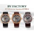 Arceau SS Brown Skeleton Dial on SS Brown Croco Leather Strap A2892 V2