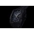 Big Bang Spirit HBF Black Carbon 1:1 Best Edition Black Dial on Black Rubber Strap HUB4700