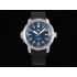Aquatimer Automatic RSF 1:1 Best Edition Blue Dial on SS Black Rubber Strap A2892