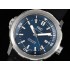 Aquatimer Automatic RSF 1:1 Best Edition Blue Dial on SS Black Rubber Strap A2892