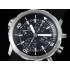Aquatimer Chrono RSF 1:1 Best Edition Black Dial on SS Black Rubber Strap A7750