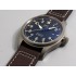Mark XVIII IW327006 Titanium GSF 1:1 Best Edition Black Dial on Brown Leather Strap A2892