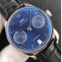 Portuguese Real PR IW500710 ZF 1:1 Best Edition Blue Dial on Black Leather Strap A52010 V4