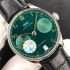 Portuguese Real PR IW500708 ZF 1:1 Best Edition Green Dial on Black Leather Strap A52010 V4