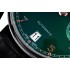 Portuguese Auto 7 Days AZF IW500708 1:1 Best Edition Green Dial on Black Leather Strap A52010