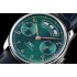 Portugieser AZF IW503510 Annual Calendar 1:1 Best Edition Green Dial on Black Leather Strap A52850