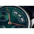 Portugieser AZF IW503510 Annual Calendar 1:1 Best Edition Green Dial on Black Leather Strap A52850
