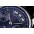 Portugieser AZF IW503502 Annual Calendar 1:1 Best Edition Blue Dial on Black Leather Strap A52850
