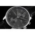 Portuguese Chrono IW371609 AZF 1:1 Best Edition Black Dial on Black Leather Strap A7750