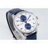 Portuguese Chrono IW371620 AZF 1:1 Best Edition White/Blue Dial on Blue Leather Strap A69355