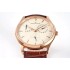 Master Geographic Real PR RG ZF 1:1 Best Edition Silver Dial on Brown Leather Strap A938