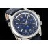 Polaris Chrono HKF 1:1 Best Edition Blue Dial on SS Blue Leather Strap Cal.752A