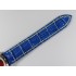 Konstantin Chaykin Joker TWF Best Edition White Dial YG Inner Bezel on Blue Leather Strap NH35A