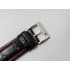 Konstantin Chaykin Joker TWF Best Edition White Dial Red Inner Bezel on Black Tie Leather Strap NH35A