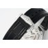 Constellation 8F Black Ceramic 1:1 Best Edition White Dial on Black Gummy Strap A8900