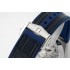Constellation 8F Blue Ceramic 1:1 Best Edition Blue Dial on Blue Gummy Strap A8900