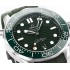 Seamaster Diver 300M VSF Best Edition Green Ceramic Green Dial on SS Green rubber strap A8800