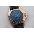 PAM01114 SBF 1:1 Best Edition Blue Dial on Blue Leather Strap P.9010 Clone