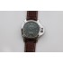 PAM01116 SBF 1:1 Best Edition Dark Green Dial on Brown Leather Strap P9010