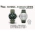 PAM01287 SBF Submersible 1:1 Best Edition Emerald green Dial on Green nylon strap P900
