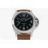 PAM00005 HWF SS WF 1:1 Best Edition on Brown Leather Strap A6497