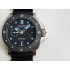 PAM00799 VSF CarboTech Submersible Titanium 1:1 Best   Edition Black Dial  on Rubber Strap P.9010 Clone