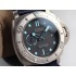 PAM00985 VSF Mike Horn Submersible 1:1 Best Edition Black Dial on Blue Nylon Strap P.9010 Clone