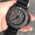 PAM01039 VSF GMT 1:1 Best Edition Black Textured Dial on Black Rubber Strap P.9010 Clone