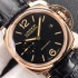PAM00908 VSF Luminor Due 1:1 Best Edition Black Dial on Black Leather strap P.9010 Clone