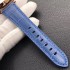 PAM00756 VSF Luminor Due 42mm Best Edition White Dial   on Blue calfskin strap P.9010 Clone