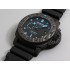PAM01616 VSF Carbotech 47mm Best Edition Black Dial Blue Markers on Black Rubber Strap P.9010 Clone
