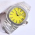 Nautilus SF 5711 1:1 Best Edition Yellow Textured Dial on SS Bracelet A324