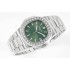 Nautilus PPF 5711/1A Best Edition Green Textured Dial T Diamonds Bezel on SS Bracelet 324CS V4