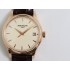 Calatrava 5227R RG ZF 1:1 Best Edition White Dial on Brown Leather Strap 324CS V3