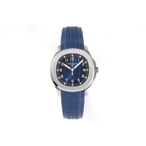 Aquanaut 5168G 42mm ZF 1:1 Best Edition Blue Dial on Blue Rubber Strap 324CS V2