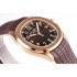 Aquanaut 5167R ZF 1:1 Best Edition Brown Dial on RG Brown Rubber Strap 324CS V2