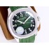 Aquanaut 5168 SF 1:1 Best Edition Green Dial on SS Green Rubber Strap A324 Super Clone V2