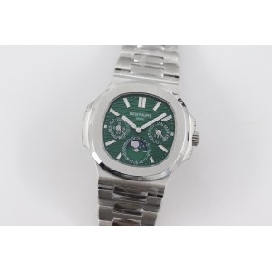 Nautilus TWF 5740 SS Best Edition Green Dial on SS Bracelet A240