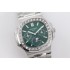 Nautilus TWF 5740/1 SS Best Edition Green Dial Diamonds Bezel on SS Bracelet A240