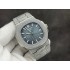 Nautilus TWF 5711/1 1:1 Best Edition Blue Dial and Full Diamonds Bracelet 324CS