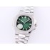 Nautilus SF 5711/1A 1:1 Best Edition Green Textured Dial on SS Bracelet A324