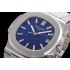 Nautilus SF 5711/1P 1:1 Best Edition 40th anniversary Blue Textured Dial on SS Bracelet A324