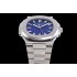 Nautilus SF 5711/1P 1:1 Best Edition 40th anniversary Blue Textured Dial on SS Bracelet A324