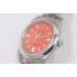 Oyster Perpetual EWF 124300 1:1 Best Edition Red Dial on SS Bracelet A3230