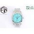 Oyster Perpetual EWF 124300 Best Edition Tiffany Blue Dial on SS Jubilee Bracelet A3230